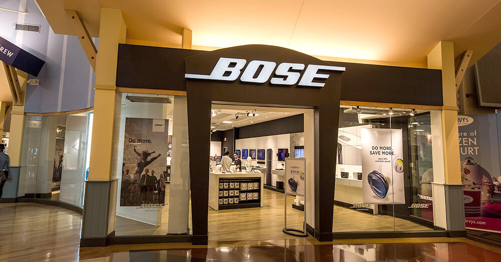 Bose cerrará todas las tiendas minoristas de América del Norte y Europa Redblueb Bose